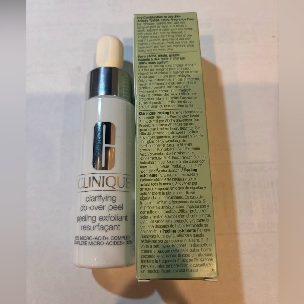 Clinique Clarifying Peel Do Over Peel